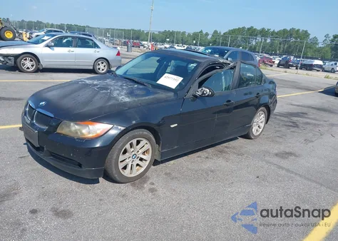 2007 BMW 328I из США, поврежденный, VIN WBAVA335X7PG52072